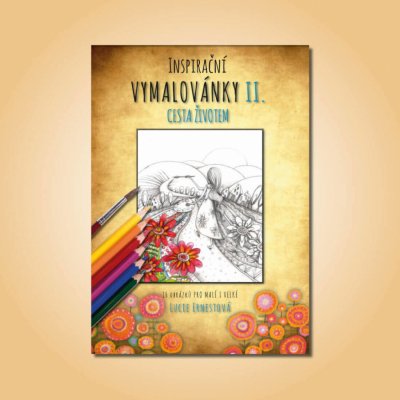 Inspirační vymalovánky II. Cesta životem lepená horní vazba A4 – Hledejceny.cz