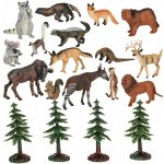 KIK Sada figurek Zvířata v ZOO 19ks – Sleviste.cz