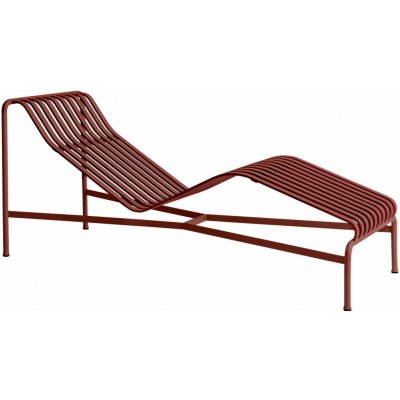 HAY Palissade Chaise Longue Iron Red AA614-B485 – Hledejceny.cz