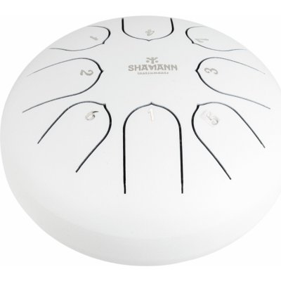 Shamann 6" 8 Notes C5 Major White Tongue Drum – Zboží Dáma