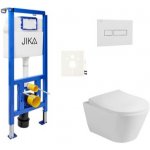 Závěsný WC set Jika do lehkých stěn / předstěnová montáž + WC Glacera Ava SIKOJSAVA1 – Zboží Mobilmania