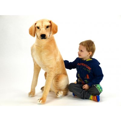 DAIMEX sedící pes labrador 83 cm – Sleviste.cz