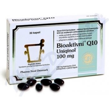 Pharma Nord Bioaktivní Q10 Uniqinol 100 mg 30 kapslí