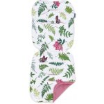 Mamo Tato Vložka prošívaný Velvet Premium Kapradinky starorůžová – Zboží Dáma