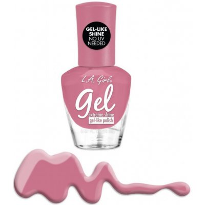 L.A. Girl Gel Extreme Shine lak na nehty GNL652 Charming 14 ml – Zbozi.Blesk.cz