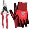 Nůžky zahradní Felco 6 + rukavice S-M set