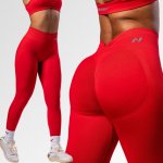 Nebbia Bezešvé push-up legíny s vysokým pasem TOTALLY SEAMLESS 303 red – Zbozi.Blesk.cz
