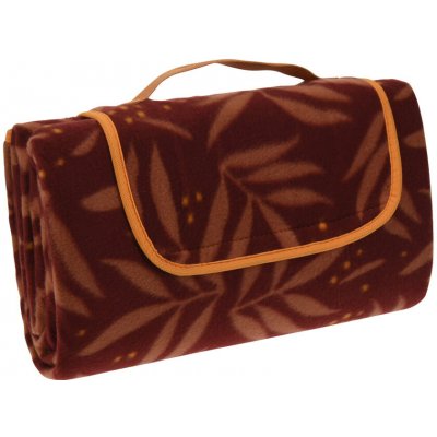 ProWorld Pikniková deka s voděodolnou spodní vrstvou 130 x 150 cm hnědá – Zboží Mobilmania