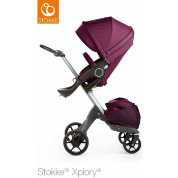 Stokke Xplory Silver Chassis V5 Purple 2017