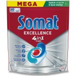 Somat Excellence 4in1 kapsle myčky na nádobí 50 ks 950 g – Zboží Mobilmania