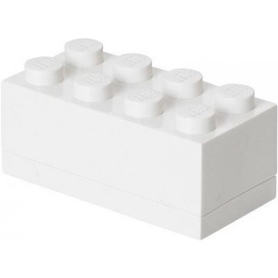 LEGO® Mini Box 4,6 x 9,2 x 4,3 cm bílá