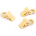 Žabky na záclony plastové s háčkem Varianta: 2 krémová, Balení: 10 ks – Hledejceny.cz