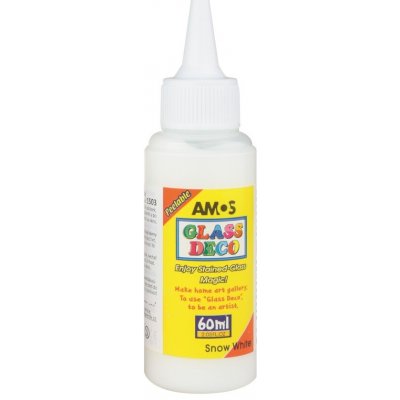 Anděl Přerov Barvy na sklo 60 ml bílá – Zboží Dáma