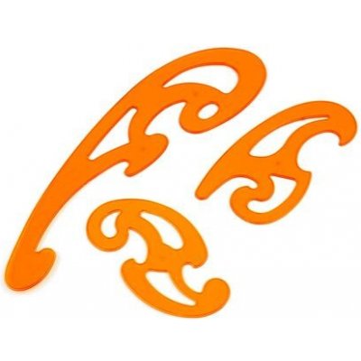 Křivítko sada 3 ks - oranžová – Zboží Dáma Křivítko sada 3 ks - oranžová – Zboží Dáma