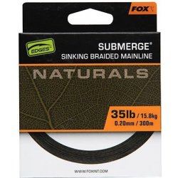 Fox pletená šňůra sub nat braid x 300m 0,30mm 24,9kg