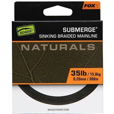 Fox pletená šňůra sub nat braid x 300 m 0,30 mm 24,9 kg – Zboží Mobilmania