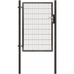 jednokřídlá branka 2D 1090x1580 mm Antracit, FAB – Sleviste.cz