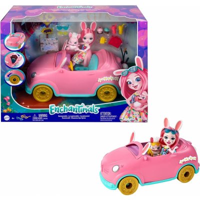 Mattel ENCHANTIMALS Zajíčkové auto