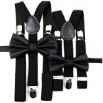 Combo motýlek a kšandy Miranda S03 Black – Hledejceny.cz