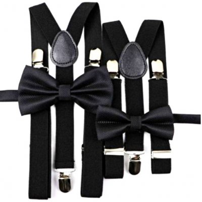 Combo motýlek a kšandy Miranda S03 Black – Hledejceny.cz