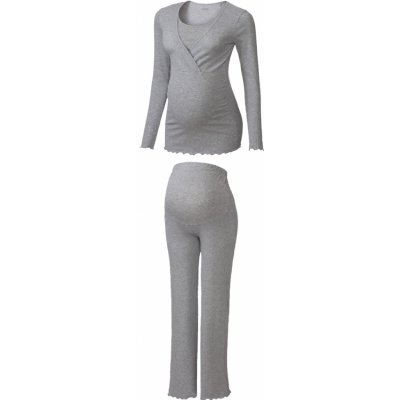 Esmara dámské těhotenské pyžamo šedá – Zboží Mobilmania