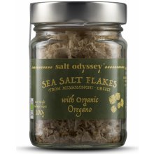 Salt Odyssey mořská sůl ve vločkách oregano ORGANIC 100 g