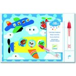 Djeco malování vodou vzdušná doprava – Zboží Mobilmania