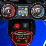 Baby Mix Rare elektrická motorka modrá – Zboží Dáma