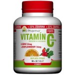 Bio Products Vitamín C 1000 mg+šípky 25mg+bioflav.34mg 90+30 tablet – Hledejceny.cz
