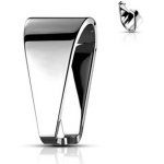 Šperky4U Ocelový závěs - šlupna 3 x 7 mm - OK1230-07 – Zboží Dáma