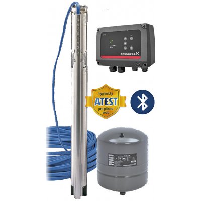 Grundfos SQE 2-55 + 40 m kabel 93176275 – Zboží Mobilmania