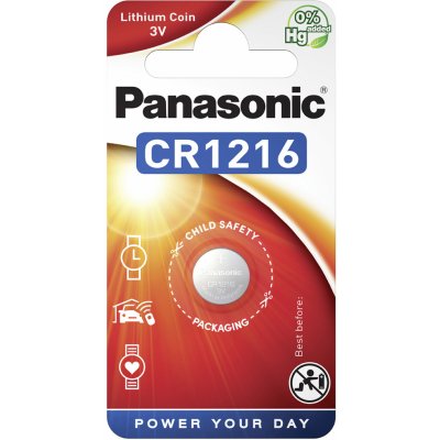 Panasonic CR-1216EL/1B 1ks 2B320588 – Zboží Mobilmania