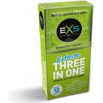 EXS Comfy Fit Ribbed and Dotted Condoms 12 ks – Zboží Dáma