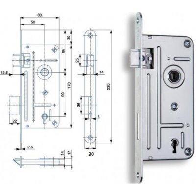 Hobes 548A BB 90/80mm P/L – HobbyKompas.cz Hobes 548A BB 90/80mm P/L – HobbyKompas.cz