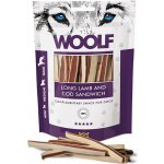 WOOLF Soft Lamb and Cod Sandwich LONG 100 g – Sleviste.cz
