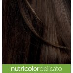 Biokap NutriColor Delicato permanentní barva na vlasy s arganovým olejem bez parfemac 4.0 Hnědá přirozená barva na vlasy 140 ml – Hledejceny.cz
