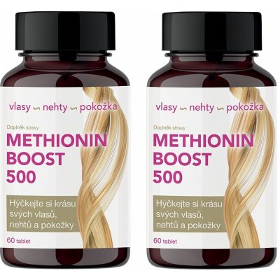 Methionin BOOST 500 60 tablet – Hledejceny.cz