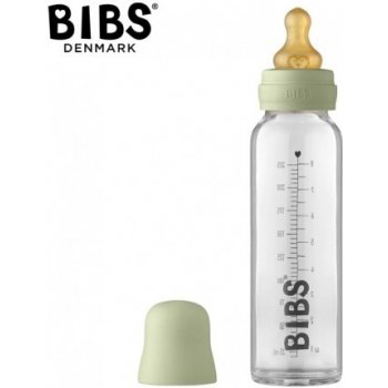 Bibs Baby Bottle skleněná láhev Sage 225 ml