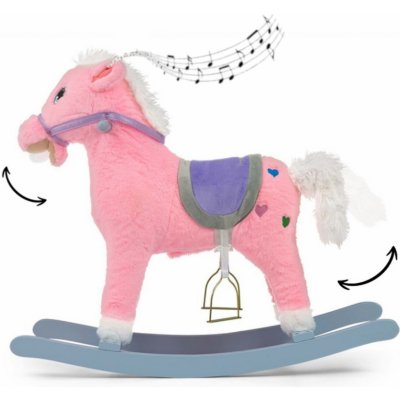 Milly Mally houpací kůň růžový – Zboží Mobilmania