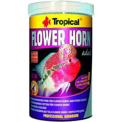 Tropical Flower Horn Adult Pellet 500 ml, 190 g – Hledejceny.cz