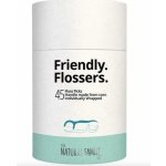 The Natural Family Co. Friendly Flossers zubní nit 45 ks – Sleviste.cz