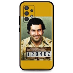 Pouzdro TopQ Samsung A32 silikon Pablo Escobar