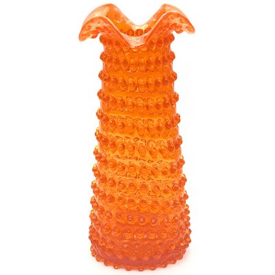 Váza 29cm - Hobnail - Ananas - oranžová – Hledejceny.cz