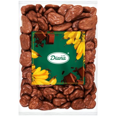 Diana Company Banán chips v polevě z mléčné čokolády 500 g – Hledejceny.cz