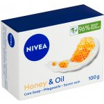 Nivea Honey & Oil krémové mýdlo 100 g – Zboží Dáma
