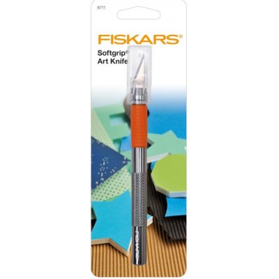 Fiskars Skalpel - umělecký nůž s výměnným ostřím - 6711 – Zboží Mobilmania