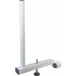 Anténní držák na plastové okno "L", délka 17,5cm, výška 25cm, průměr 20mm, retail balení AHW-1725-20-W – Zboží Živě