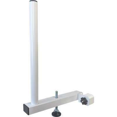 Anténní držák na plastové okno "L", délka 17,5cm, výška 25cm, průměr 20mm, retail balení AHW-1725-20-W – Zboží Živě