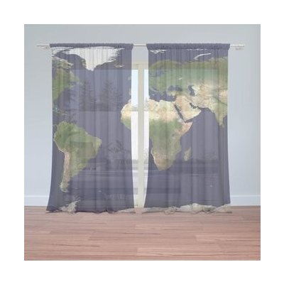 Sablio Záclony Fotka z družice: 2ks 150x250cm – Hledejceny.cz