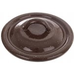 Orion Smaltovaná poklice Brown 12cm – Zboží Dáma